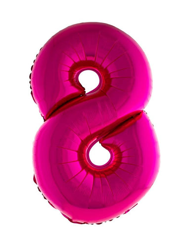e-carnavalskleding-SYK Folieballon 102 cm roze