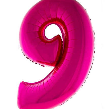 e-carnavalskleding-SYK Folieballon 102 cm roze