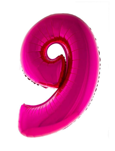 e-carnavalskleding-SYK Folieballon 102 cm roze