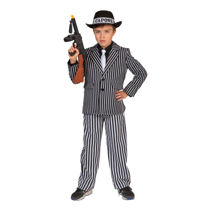 e-carnavalskleding-SYK Gangster pak  Geoff kinderenn jaren 20