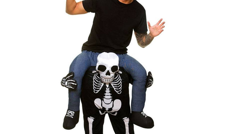e-carnavalskleding-SYK Gedragen door skeleton