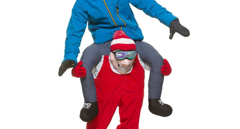 e-carnavalskleding-SYK Gedragen door skiër kostuum