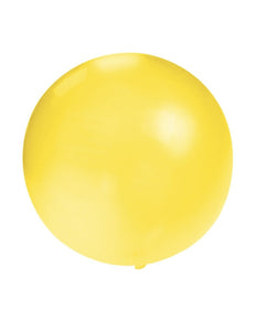e-carnavalskleding-SYK Gele ballon  Ø 60 cm