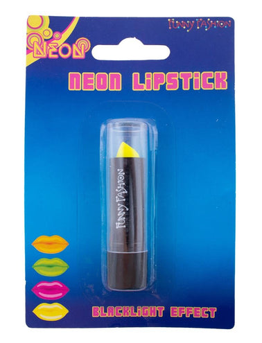 e-carnavalskleding-SYK Gele blacklight lippenstift