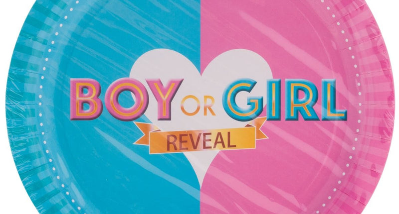 e-carnavalskleding-SYK Gender Reveal borden baby shower party