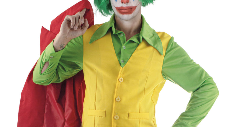 e-carnavalskleding-SYK Gilet Joker in geel