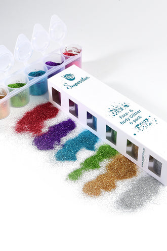 e-carnavalskleding-SYK Glitter sixpack superstar glitters Happy  90 ml