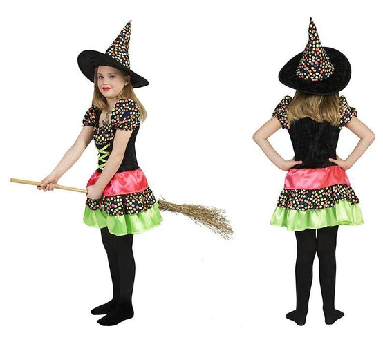 e-carnavalskleding-SYK Grappig heksen jurkje Gwenny