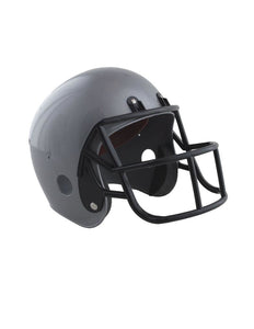 e-carnavalskleding-SYK Grijze american football helm kind