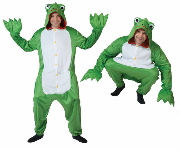 e-carnavalskleding-SYK Groen kikkerpak voor carnaval