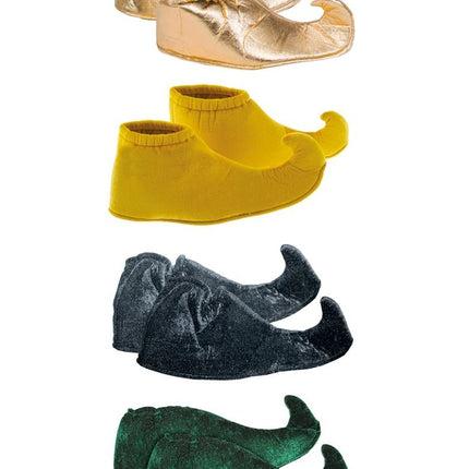 e-carnavalskleding-SYK Groene elf overschoenen kinderen