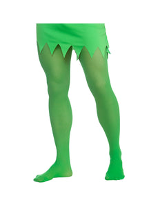 e-carnavalskleding-SYK Groene kerst elf panty XL