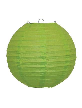 e-carnavalskleding-SYK Groene lampion 25cm