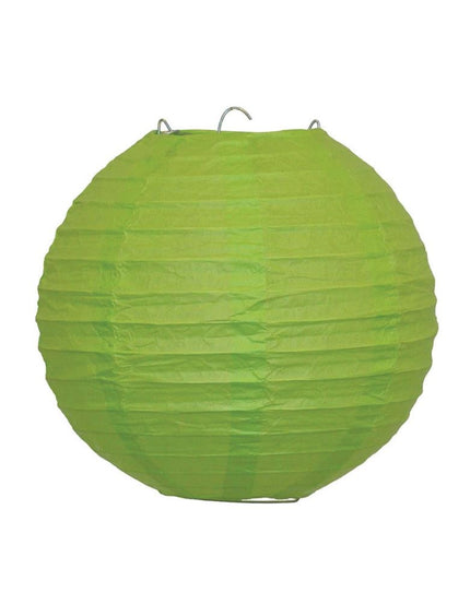 e-carnavalskleding-SYK Groene lampion 25cm