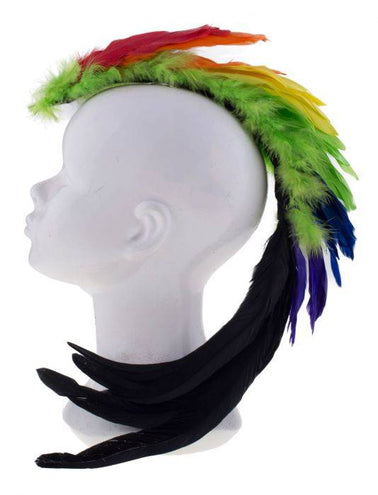 e-carnavalskleding-SYK Haarclip regenboog