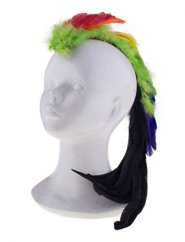 e-carnavalskleding-SYK Haarclip regenboog