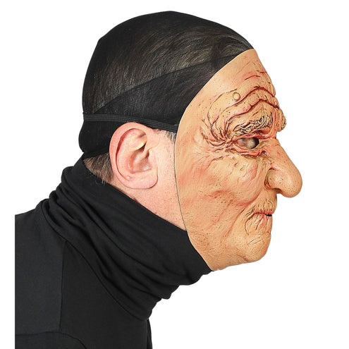 e-carnavalskleding-SYK Half gezichtsmasker oude man