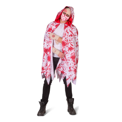 e-carnavalskleding-SYK Halloween cape Bloody Mary