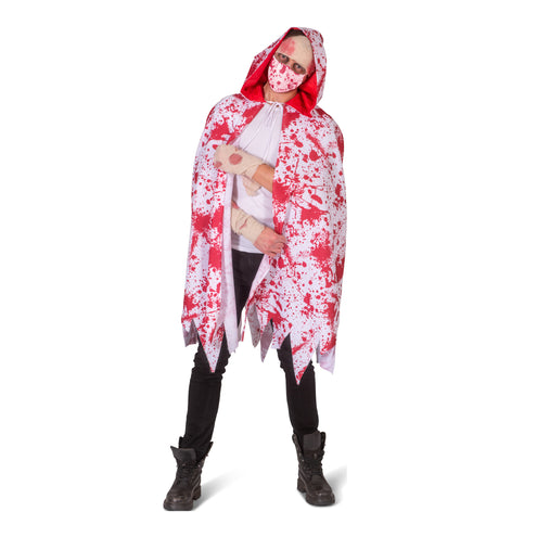 e-carnavalskleding-SYK Halloween cape Bloody Mary