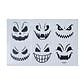e-carnavalskleding-SYK Halloween stickers voor op glas