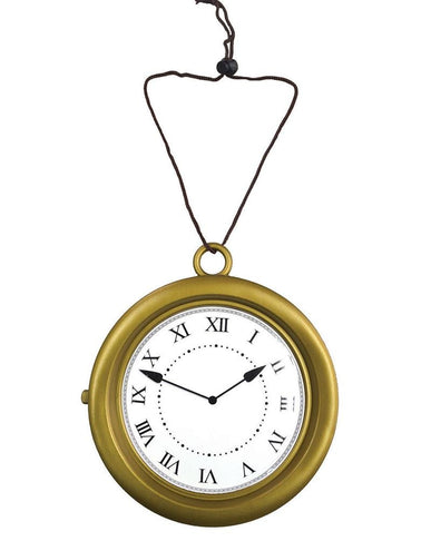 e-carnavalskleding-SYK Halsketting steampunk klok