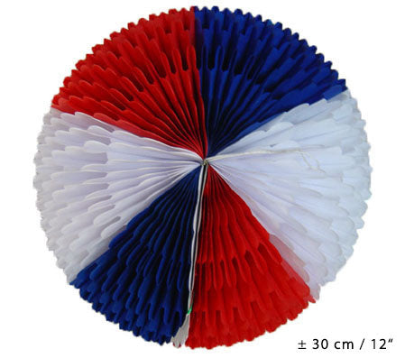 e-carnavalskleding-SYK Hangdeco rood wit blauw 30cm