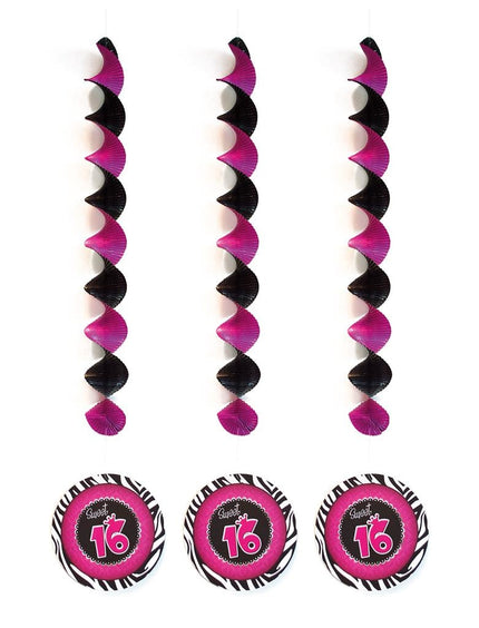 e-carnavalskleding-SYK Hangdecoratie Sweet 16 set