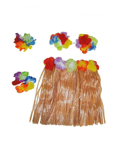 e-carnavalskleding-SYK Hawaii rok kind met accessoires