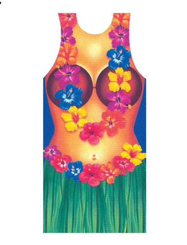 e-carnavalskleding-SYK Hawaii schort dame