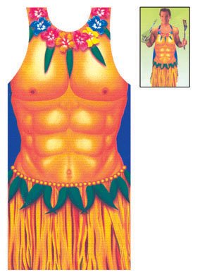 e-carnavalskleding-SYK Hawaii schort heren