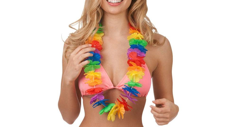 e-carnavalskleding-SYK Hawaii slinger meerdere kleuren