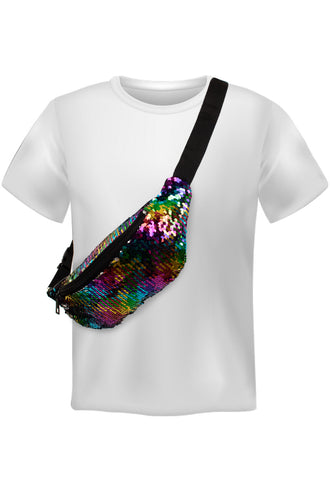 e-carnavalskleding-SYK Heuptasje multicolour met glitters