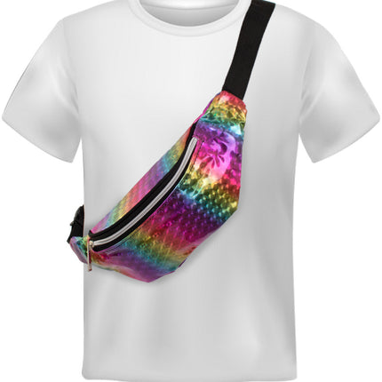 e-carnavalskleding-SYK Heuptasje Regenboog