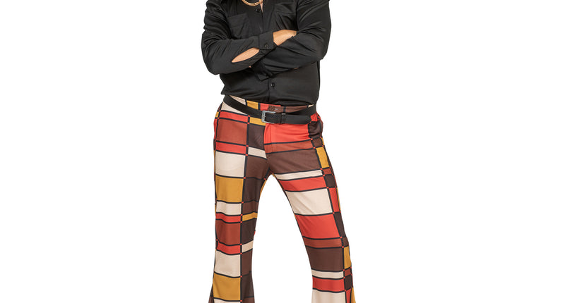 e-carnavalskleding-SYK Hippie broek Robberto heren 70 jaren