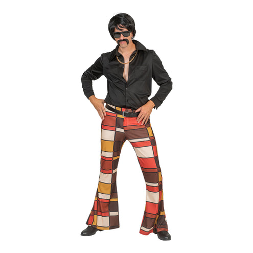 e-carnavalskleding-SYK Hippie broek Robberto heren 70 jaren