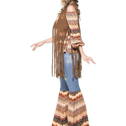 e-carnavalskleding-SYK Hippie kostuum Harmony dames XL