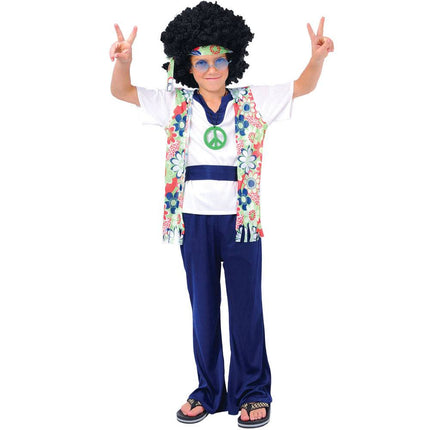 e-carnavalskleding-SYK Hippie pak kind budget