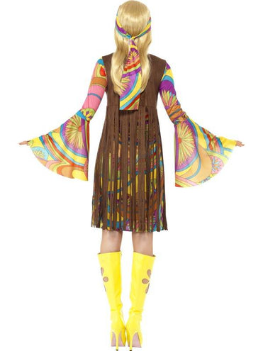 e-carnavalskleding-SYK Hippie pak Mable dames 1960s Medium
