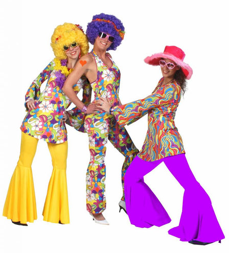 e-carnavalskleding-SYK Hippy Flower power pak Evi
