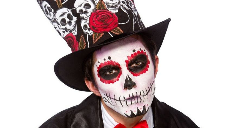 e-carnavalskleding-SYK Hoge hoed day of death luxe