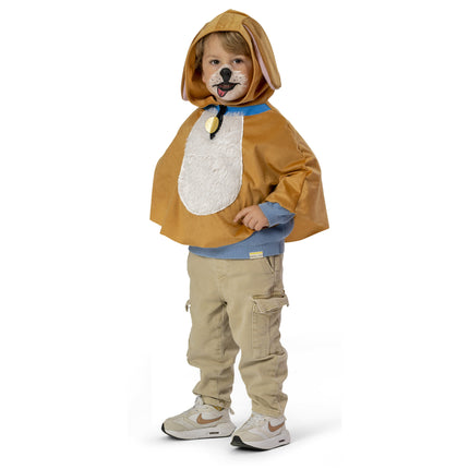 e-carnavalskleding-SYK Honden cape Tim met kap