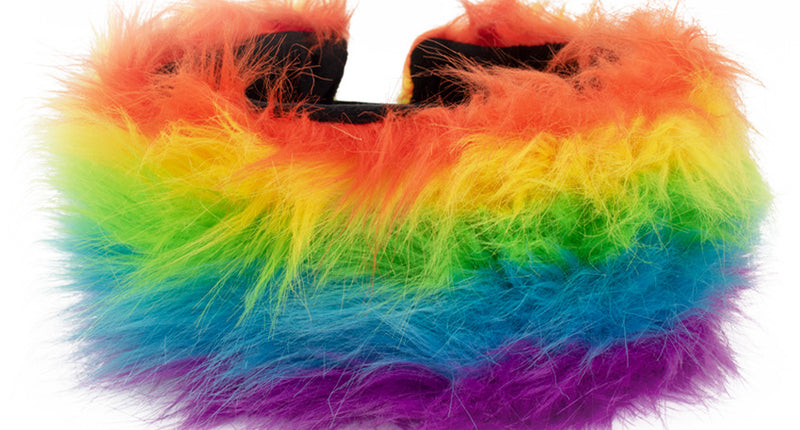 e-carnavalskleding-SYK Hoofdband pluche regenboog