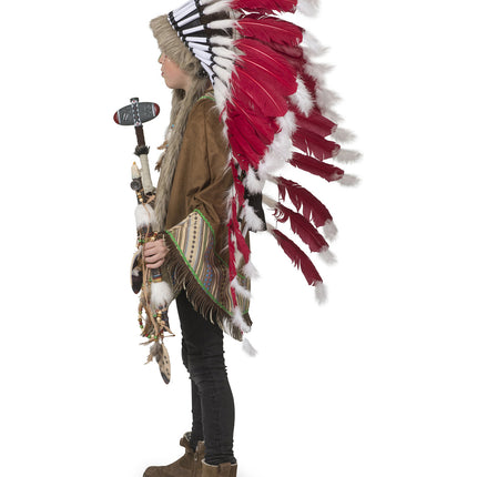 e-carnavalskleding-SYK Indianen pak poncho Moonlight  kinderen