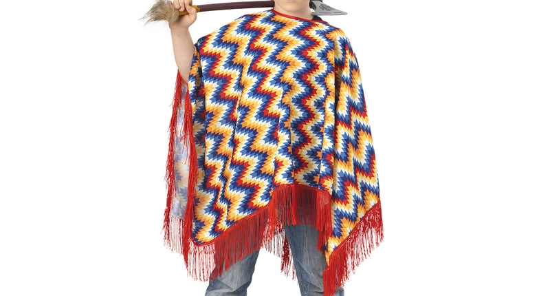 e-carnavalskleding-SYK Indianencape Carlos