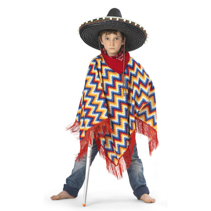 e-carnavalskleding-SYK Indianencape Carlos