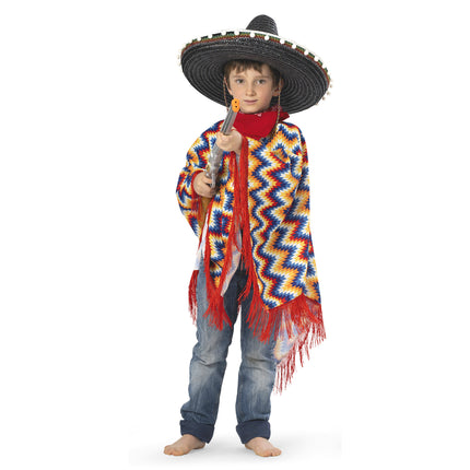 e-carnavalskleding-SYK Indianencape Carlos