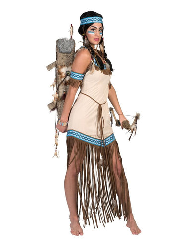 e-carnavalskleding-SYK Indianenjurkje Teepee vrouw