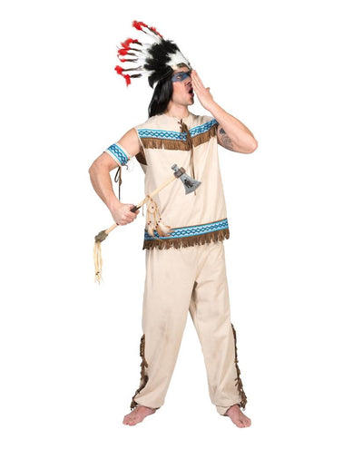 e-carnavalskleding-SYK Indianenpak Teepee heren