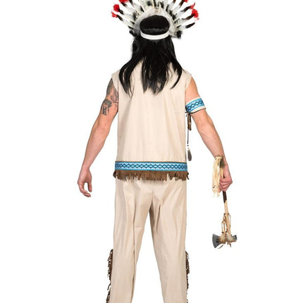 e-carnavalskleding-SYK Indianenpak Teepee heren