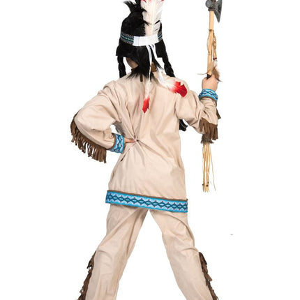 e-carnavalskleding-SYK Indianenpak Teepee jongens